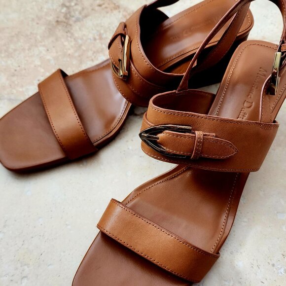Massimo Dutti Genuine Leather Women's Sandals Size 10 US / 41 EUR - Picture 3 of 5